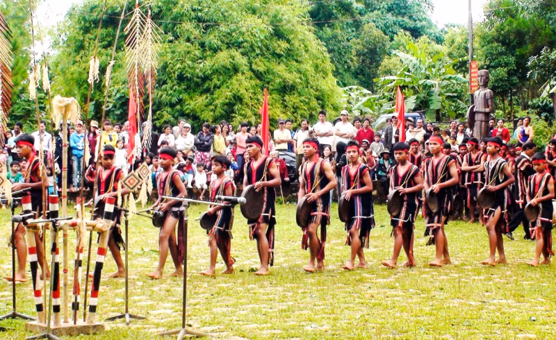 Tây Nguyên vào mùa lễ hội.