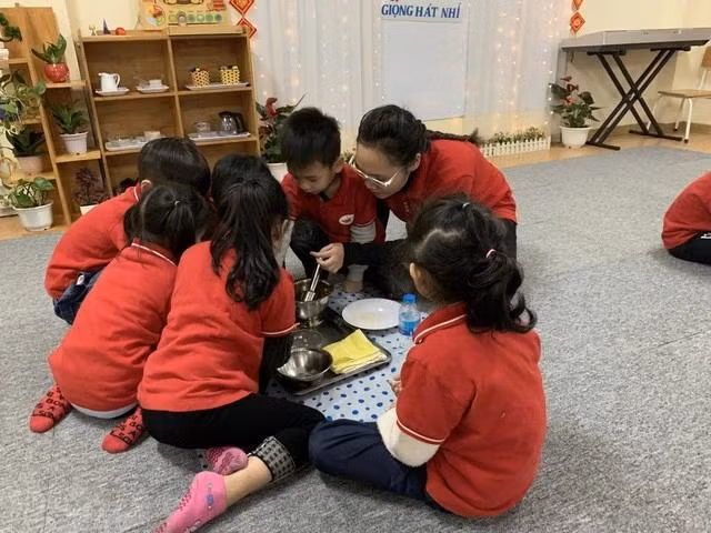 Trong số giáo viên nghỉ việc, giáo viên bậc mầm non chiếm số lượng lớn nhất. Ảnh: H.M