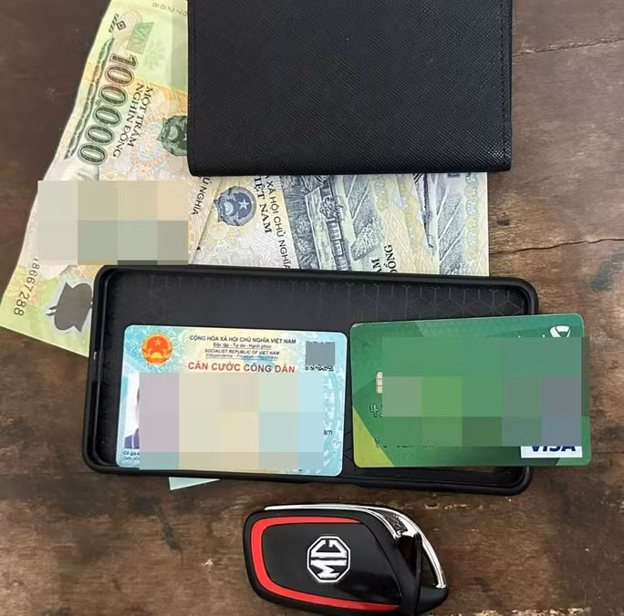 Tang vật vụ trộm.