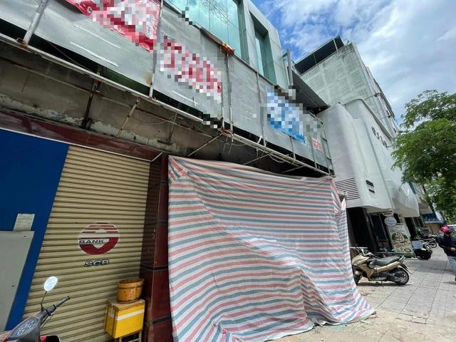 Tòa nhà nơi xảy ra vụ việc. Ảnh CTV Tòa nhà nơi xảy ra vụ việc. Ảnh CTV