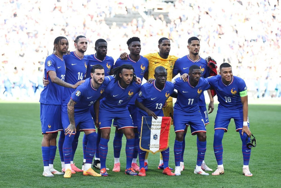 Tuyển Pháp chắc chắn giành quyền đi tiếp ở thời điểm chưa ghi được bàn nào. (Ảnh: THX/TTXVN)