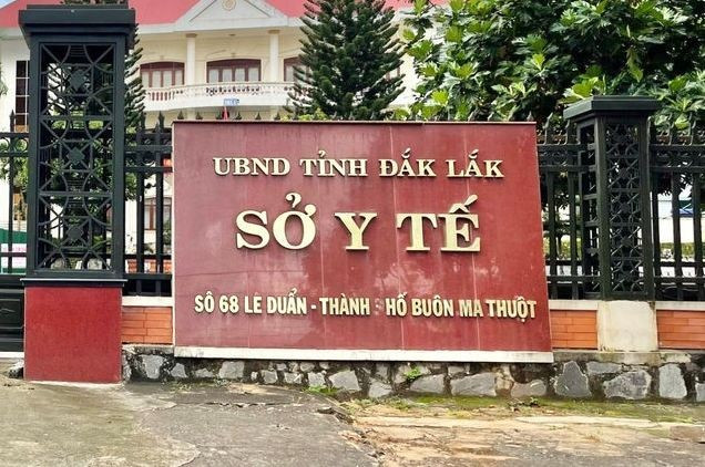 Trụ sở Sở Y tế Đắk Lắk.