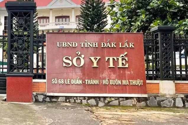 Trụ sở Sở Y tế Đắk Lắk.