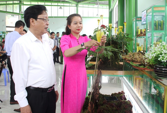 Mắt thường thẩm định quốc bảo Ngọc Linh - Ảnh 4. Sâm Ngọc Linh đưa vào phiên chợ bày bán phải được thẩm định