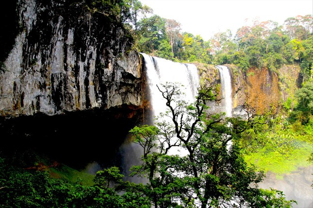 Thác K50. Ảnh: Phan Nguyên Thác K50. Ảnh: Phan Nguyên