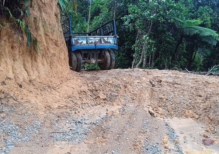 UBND tỉnh Quảng Nam chỉ đạo điều tra, xử lý vụ phá rừng thi công đường dây tải điện thủy điện Tr’Hy. (Ảnh: C.T)
