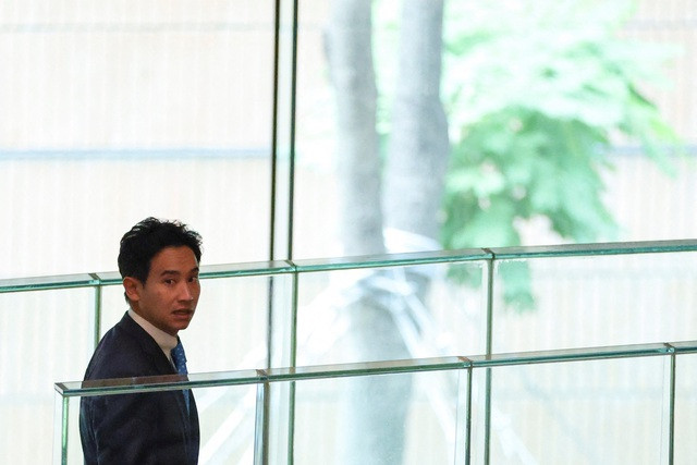 Ông Pita Limjaroenrat lãnh đạo đảng Tiến lên tại Thái Lan. Ảnh: REUTERS
