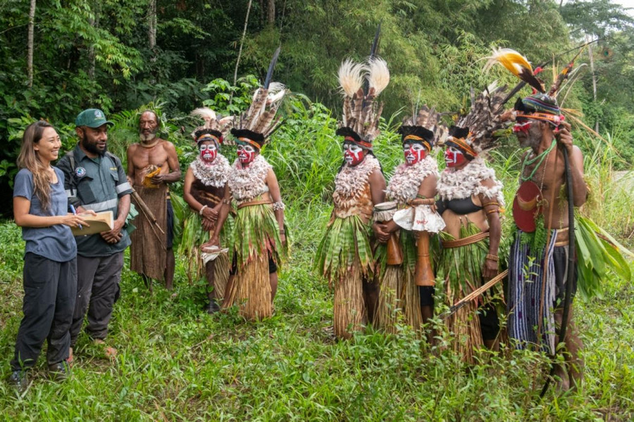 Người dân bản địa ở Papua New Guinea. Ảnh FAO Người dân bản địa ở Papua New Guinea. Ảnh FAO