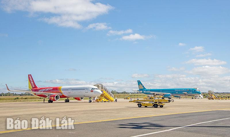 Quy hoạch Cảng hàng không Buôn Ma Thuột sẽ được điều chỉnh nhằm đáp ứng nhu cầu vận tải trong tương lai. Ảnh: Nguyễn Gia Quy hoạch Cảng hàng không Buôn Ma Thuột sẽ được điều chỉnh nhằm đáp ứng nhu cầu vận tải trong tương lai. Ảnh: Nguyễn Gia