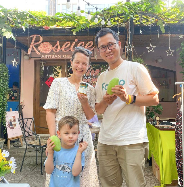 Mứt xoài cát núm ngày càng được nhiều người biết đến.