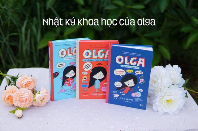 Bộ sách Nhật ký khoa học của Olga thuộc thể loại khoa học viễn tưởng hấp dẫn và thú vị. Ảnh: H.T Bộ sách Nhật ký khoa học của Olga thuộc thể loại khoa học viễn tưởng hấp dẫn và thú vị. Ảnh: H.T
