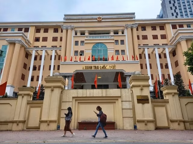 Trụ sở Cơ quan Thanh tra Chính phủ. Ảnh: TUYẾN PHAN/TNO Trụ sở Cơ quan Thanh tra Chính phủ. Ảnh: TUYẾN PHAN/TNO