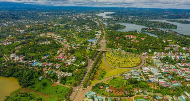 Một góc Đắk Nông nhìn từ trên cao. Ảnh: Đinh Thanh Hải. Một góc Đắk Nông nhìn từ trên cao. Ảnh: Đinh Thanh Hải.