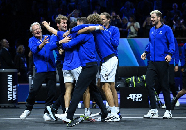 Tuyển châu Âu thành công ngăn chặn tuyển thế giới có lần thứ 3 vô địch giải đấu Tuyển châu Âu thành công ngăn chặn tuyển thế giới có lần thứ 3 vô địch giải đấu