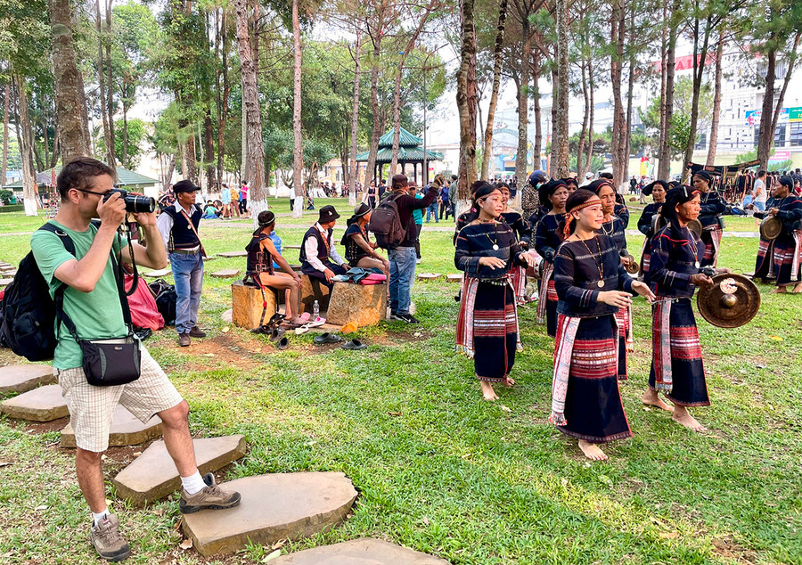 Du lịch văn hóa là thế mạnh của Gia Lai trong phát triển công nghiệp văn hóa. Ảnh: P.D