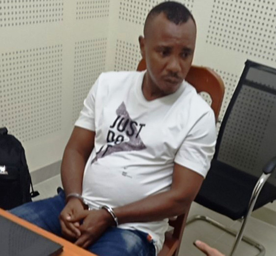 Công an tỉnh bắt giữ đối tượng người nước ngoài lợi dụng không gian mạng để lừa đảo. Ảnh: V.H Công an tỉnh bắt giữ đối tượng người nước ngoài lợi dụng không gian mạng để lừa đảo. Ảnh: V.H