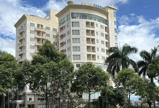 Khách sạn Dakruco, một trong những đơn vị thuộc Công ty CP Cao su Đắk Lắk. Ảnh C.T.V Khách sạn Dakruco, một trong những đơn vị thuộc Công ty CP Cao su Đắk Lắk. Ảnh C.T.V