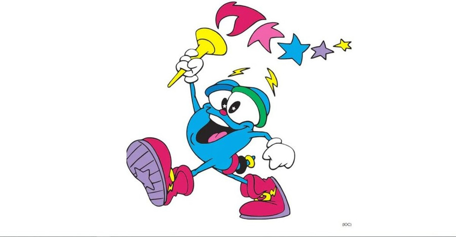 Linh vật tại Thế Vận hội Atlanta 1996. (Nguồn: Paris 2024 Olympics) Linh vật tại Thế Vận hội Atlanta 1996. (Nguồn: Paris 2024 Olympics)