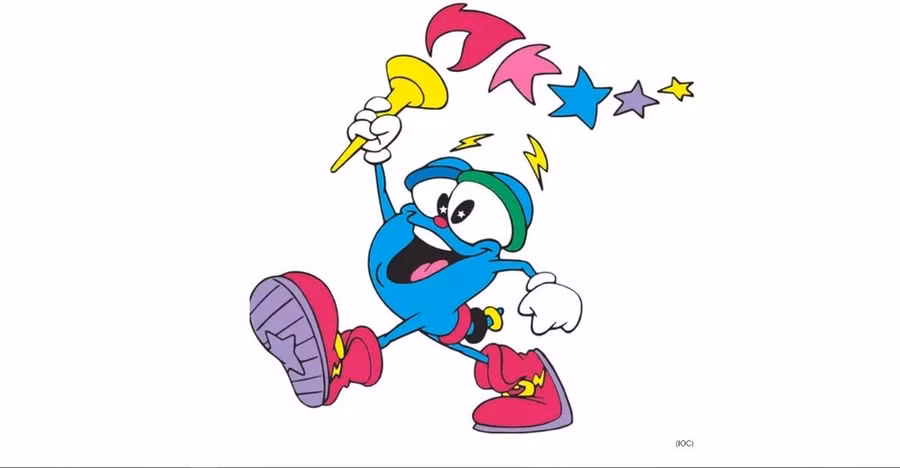 Linh vật tại Thế Vận hội Atlanta 1996. (Nguồn: Paris 2024 Olympics)