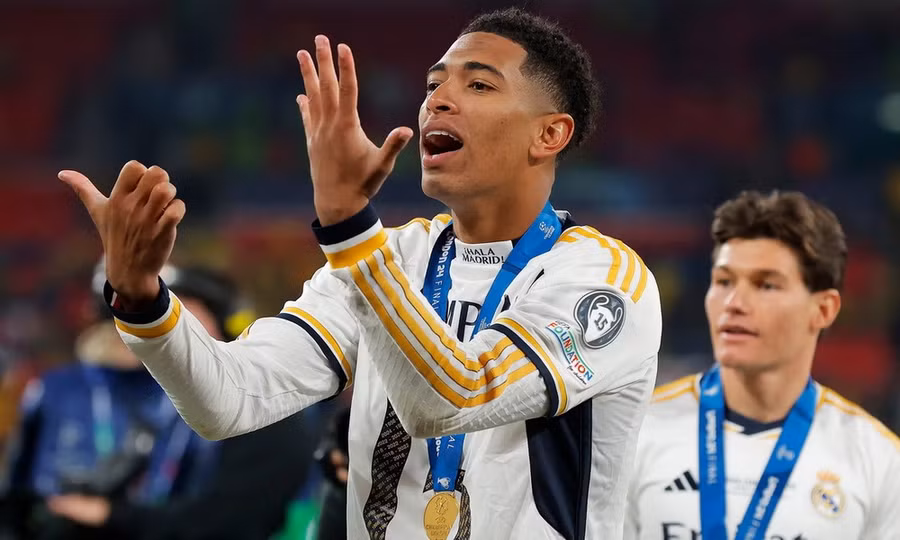 Bellingham cùng với Marcel Sabitzer có 5 đường kiến tạo thành bàn ở Champions League mùa này.