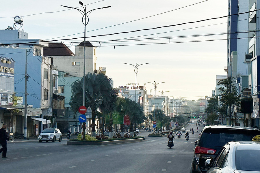 TP. Pleiku có mây thay đổi, đêm và sáng trời lạnh. Ảnh: Gia Bảo