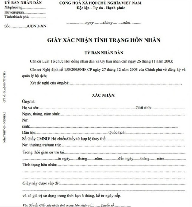 Nhiều người ủng hộ bãi bỏ quy định xin giấy xác nhận độc thân