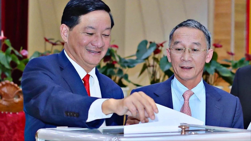 Cả Bí thư Tỉnh uỷ và Chủ tịch UBND tỉnh vào tù vì liên quan đến dự án Đại Ninh. Ảnh: MINH HẬU Cả Bí thư Tỉnh uỷ và Chủ tịch UBND tỉnh vào tù vì liên quan đến dự án Đại Ninh. Ảnh: MINH HẬU