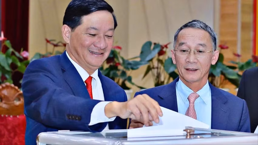 Cả Bí thư Tỉnh uỷ và Chủ tịch UBND tỉnh vào tù vì liên quan đến dự án Đại Ninh. Ảnh: MINH HẬU Cả Bí thư Tỉnh uỷ và Chủ tịch UBND tỉnh vào tù vì liên quan đến dự án Đại Ninh. Ảnh: MINH HẬU