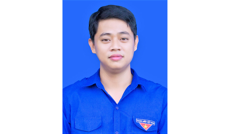 Nguyễn Thế Sơn Kiên-Bí thư Đoàn xã Ia Lâu, huyện Chư Prông. Ảnh: Hà Đức Thành