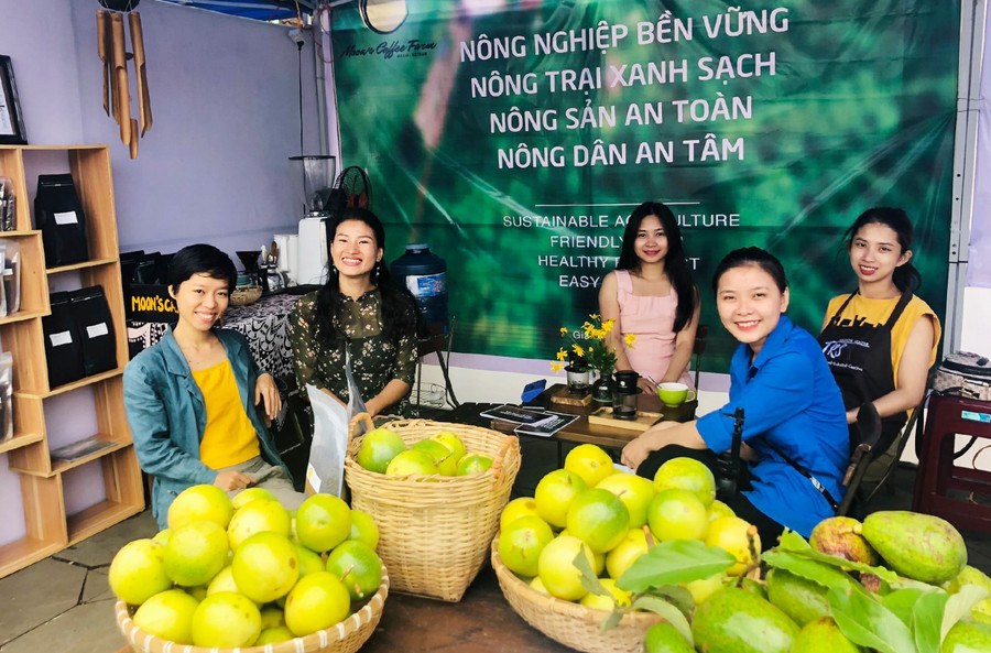 Sản phẩm nông nghiệp sạch từ Nông trại Moons coffee farm (ảnh đơn vị cung cấp). Sản phẩm nông nghiệp sạch từ Nông trại Moons coffee farm (ảnh đơn vị cung cấp).