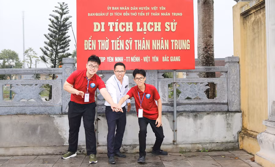 Ba thầy trò Trường Phan Đình Phùng thể hiện quyết tâm tại Cuộc thi Khoa học - kỹ thuật cấp quốc gia năm 2024