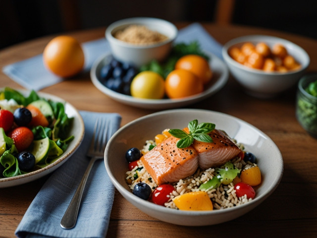 Chế độ ăn Địa Trung Hải khá dễ áp dụng và mang lại nhiều lợi ích trong việc ngăn ngừa và vượt qua bệnh ung thư. Ảnh AI: Anh Thư