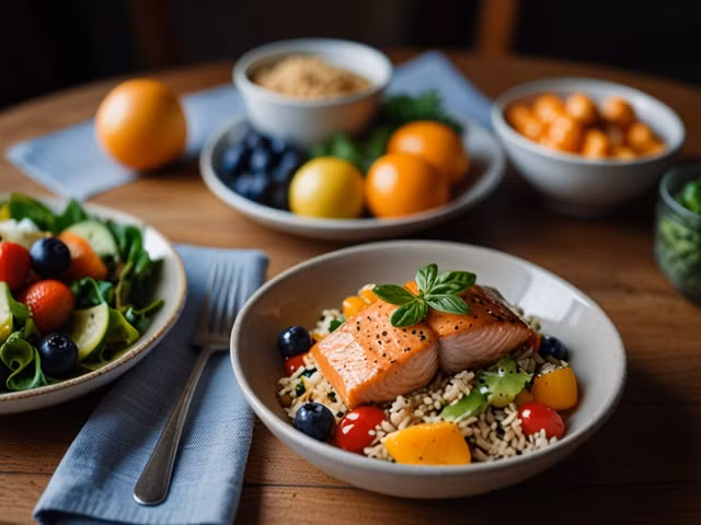 Chế độ ăn Địa Trung Hải khá dễ áp dụng và mang lại nhiều lợi ích trong việc ngăn ngừa và vượt qua bệnh ung thư. Ảnh AI: Anh Thư