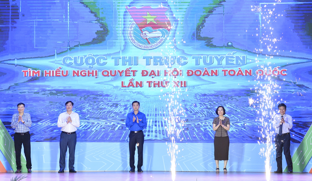 Cuộc thi về Nghị quyết Đại hội Đoàn toàn quốc có gần 1 triệu người hưởng ứng - Ảnh 1. Ban tổ chức phát động cuộc thi. Ảnh: Vũ Đức