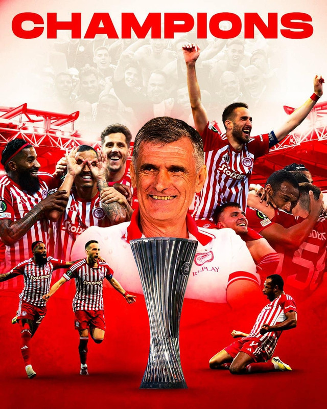 Olympiakos đi vào lịch sử Olympiakos đi vào lịch sử