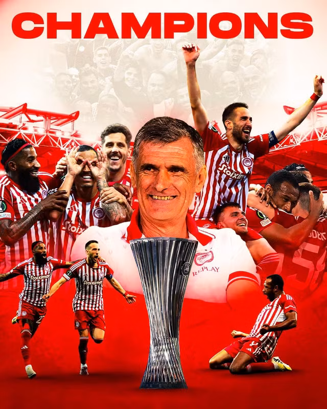 Olympiakos đi vào lịch sử