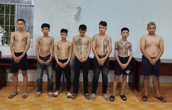 Các đối tượng bị bắt. Ảnh: CACC