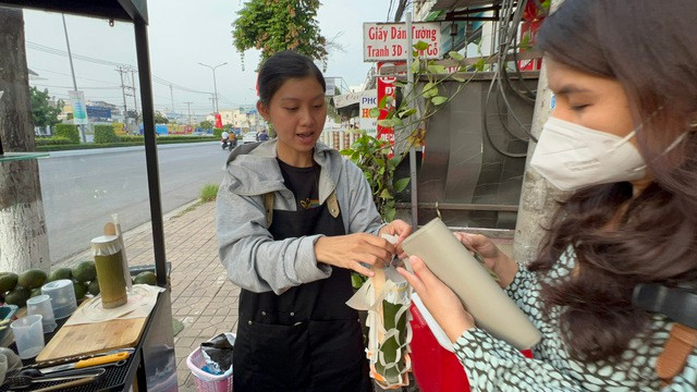 Việc khởi nghiệp của chị Hương gặp thuận lợi khi được nhiều khách hàng đón nhận.