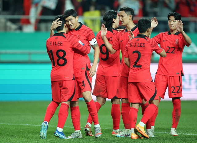 Đội tuyển Hàn Quốc vừa có trận thắng 4 sao trước Tunisia. Ảnh: REUTERS Đội tuyển Hàn Quốc vừa có trận thắng 4 sao trước Tunisia. Ảnh: REUTERS