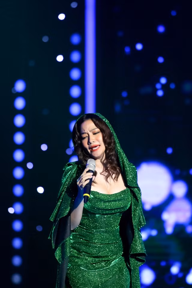 Thu Trang cho thấy sự máu lửa khi tham gia chương trình Tỏa sáng sao đôi được phát sóng trên THVL1. Ảnh: BTC