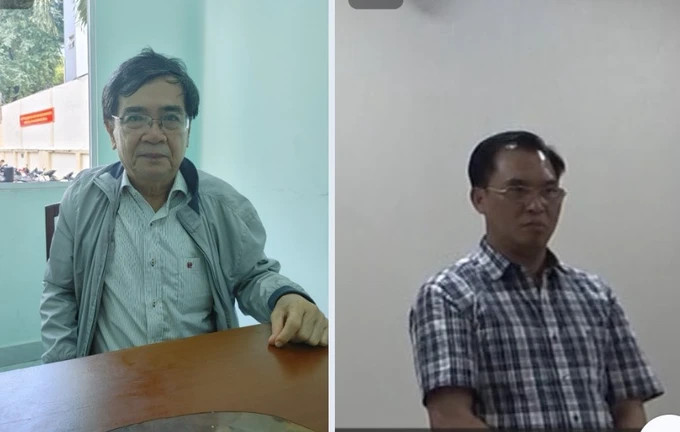 Bị can Năng và bị can Chinh tại cơ quan công an