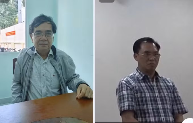 Bị can Năng và bị can Chinh tại cơ quan công an