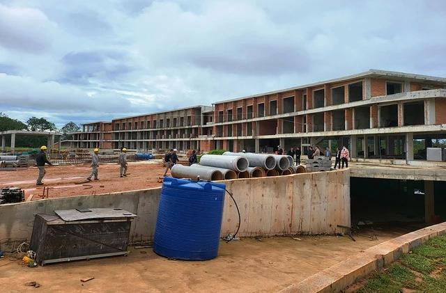 Khối công trình vi phạm thứ 2. Ảnh Gia Bình Khối công trình vi phạm thứ 2. Ảnh Gia Bình