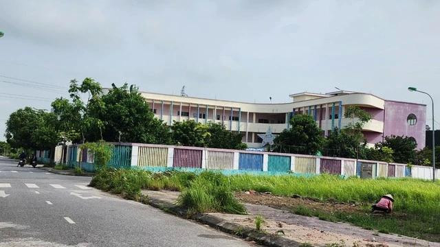 Trường mầm non Hồng Nhung 2, nơi cháu H. bị tử vong vì bị bỏ quên trên xe nhiều giờ đồng hồ. Ảnh CÙ HIỀN