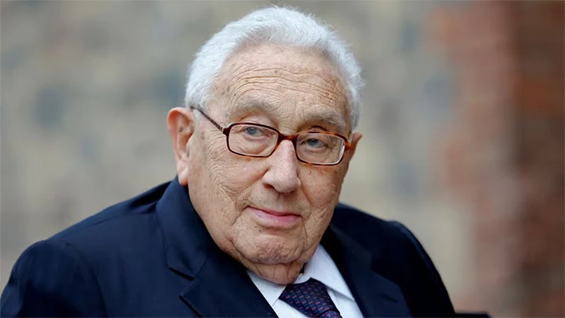 Cựu Ngoại trưởng Mỹ Henry Kissinger đã qua đời ở tuổi 100. Ảnh: Reuters