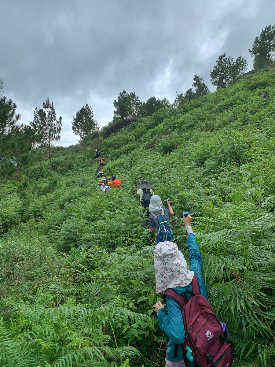 Hành trình chinh phục đỉnh Chư Nâm-đỉnh núi được mệnh danh là nóc nhà phía Tây của tỉnh với độ cao 1.472m. Ảnh: Minh Châu Hành trình chinh phục đỉnh Chư Nâm-đỉnh núi được mệnh danh là nóc nhà phía Tây của tỉnh với độ cao 1.472m. Ảnh: Minh Châu