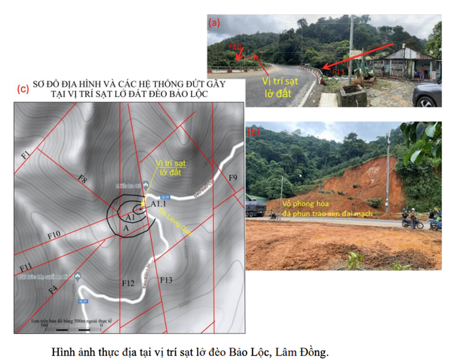 Tiến sĩ địa chất lý giải việc sạt lở đèo Bảo Lộc - Ảnh 1. Ảnh: PHẠM TRUNG HIẾU