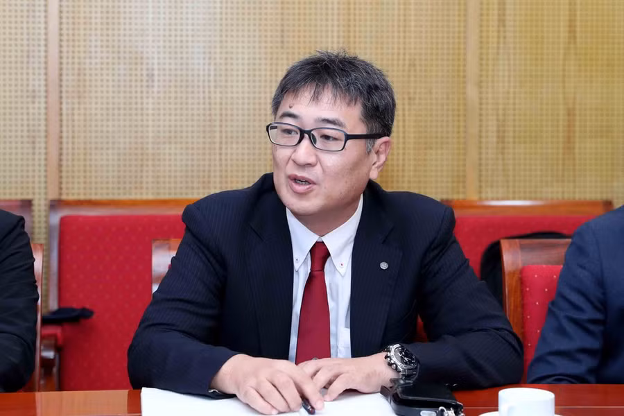 Giáo sư Shinji Kaneko, Phó Hiệu trưởng điều hành, phụ trách Quan hệ quốc tế Đại học Hiroshima. (Ảnh: NIC/Vietnam+) Giáo sư Shinji Kaneko, Phó Hiệu trưởng điều hành, phụ trách Quan hệ quốc tế Đại học Hiroshima. (Ảnh: NIC/Vietnam+)