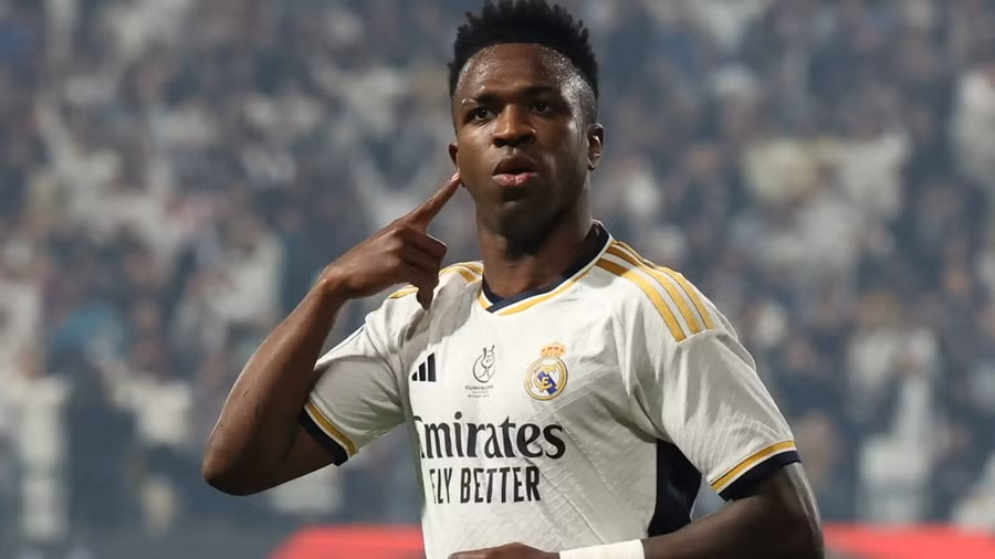 Vinicius Junior thăng hoa với một cú hat-trick để giúp Real Madrid chiến thắng. (Nguồn: Getty Images)