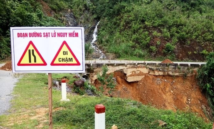 Thanh Hóa cảnh báo lũ quét, sạt lở, sụt lún đất khu vực miền núi (Ảnh minh họa/Nguồn: baove.congly.vn)